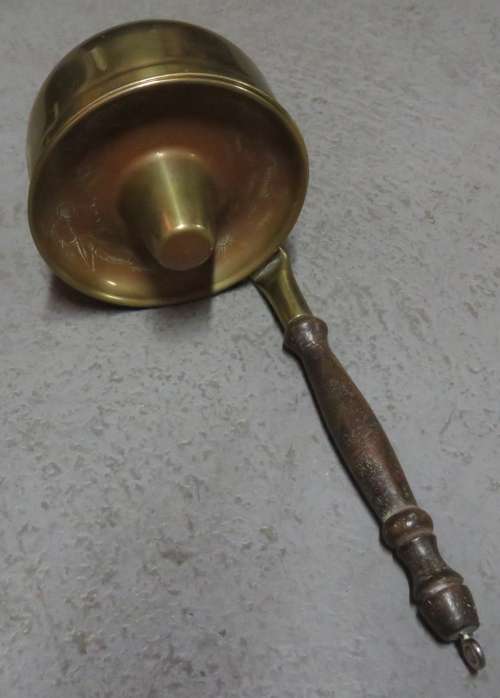 Vintage brass wall hanging ornament