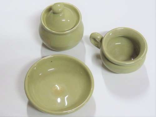 Vintage 1838-1938 Groot Trek 150 years Voortrekkers porcelain mini set