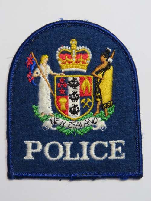 New Zealand Police cloth badge