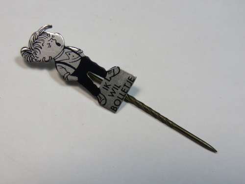 Ik Wil Bolletje advertising pin badge