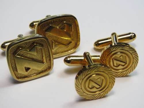 2 Pairs of Nedbank cufflinks