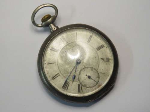 Vintage Election pocket watch with silver casing