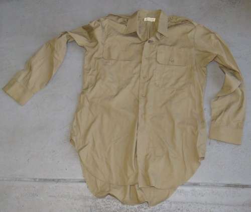 Early SADF Nutria long sleeve shirt - Waist 50 cm - Inner arm 41 cm - Total back length 85 cm