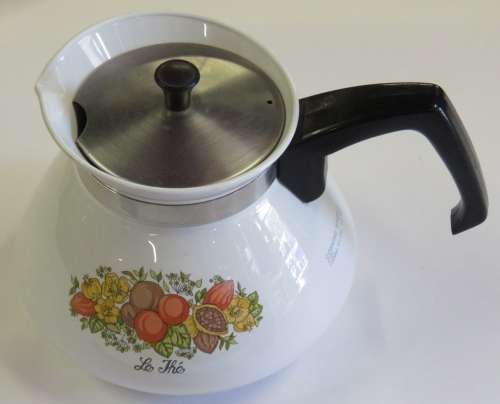 Vintage Corning Ware tea pot