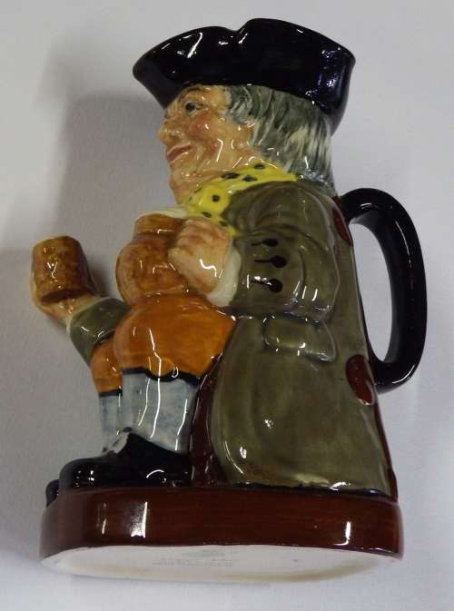 Vintage Royal Doulton `Happy John` toby jug - Australia Registered