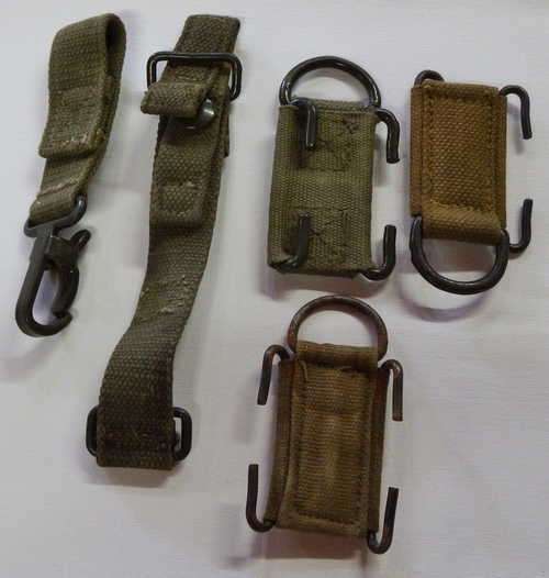 Lot of SA Army clips for webbing