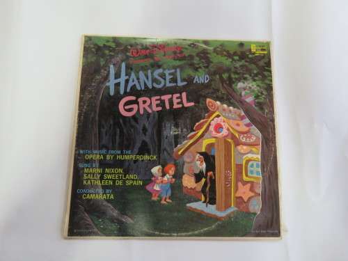 Walt Disney - Hansel and Gretel LP