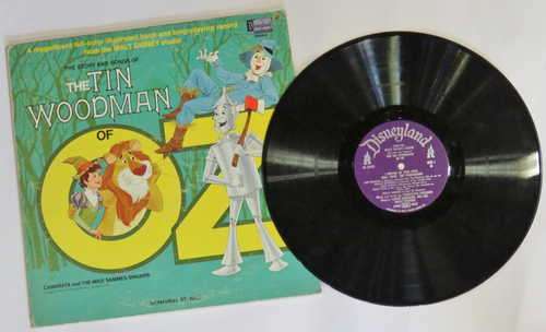 The Story and Songs of the Tin Woodman of Oz - A magnificent full-colour illustrated book and LP