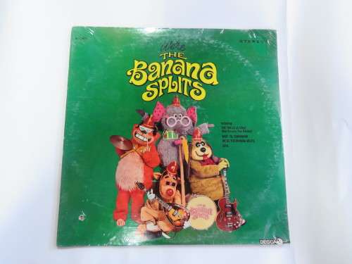 We`re the Banana splits LP - Sealed but hole in cover