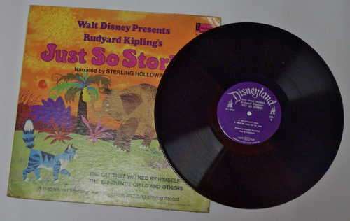 Walt Disney - Rudyard Kipling`s Just So Stories - Full-colour book and LP