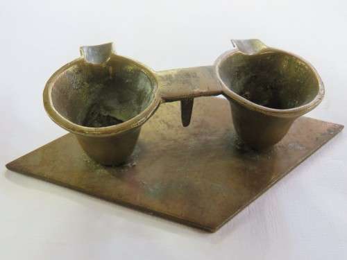 Vintage brass mould/pourer