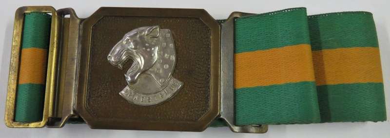 121 SA Infantry battalion stable belt with 71 motorized brigade colours - Length 60 cm