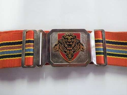 SANDF Pride of the Lions stable belt - Length: 107cm