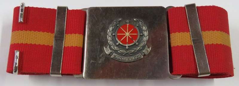 Bophuthatswana Defence Force Technical service unit stable belt - Length 81 cm
