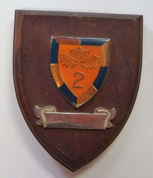 SADF 2 Special Service Battalion (2 SSB) plaque