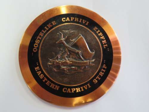 SADF Eastern Caprivi strip copper plaque