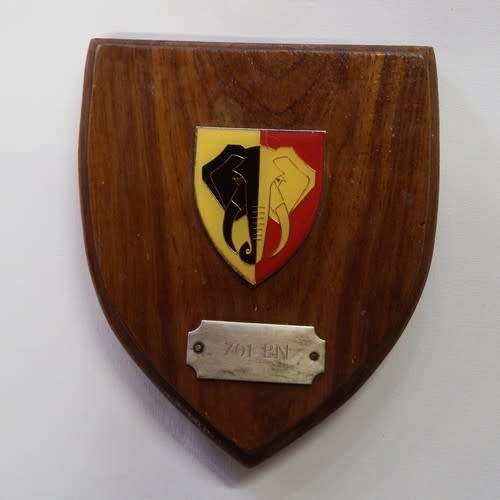SADF-SWA 701 battalion plaque