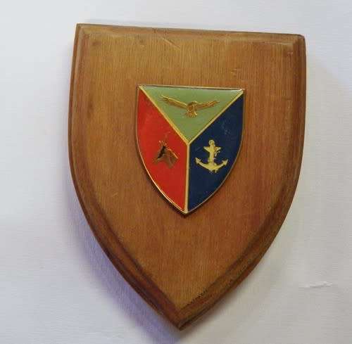 SA Defence Force HQ plaque