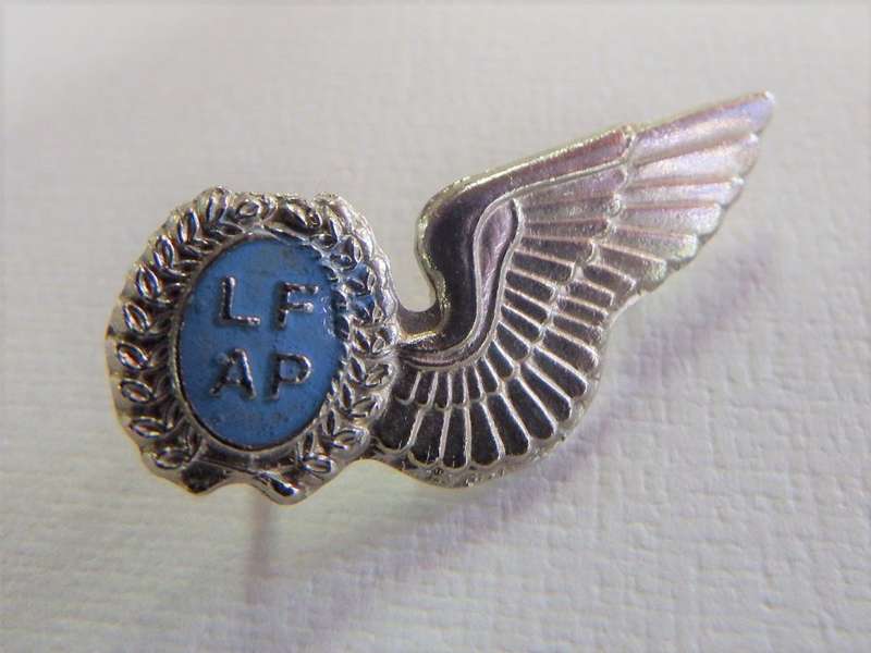 SA Air force air photographer mess dress wing - Silver type