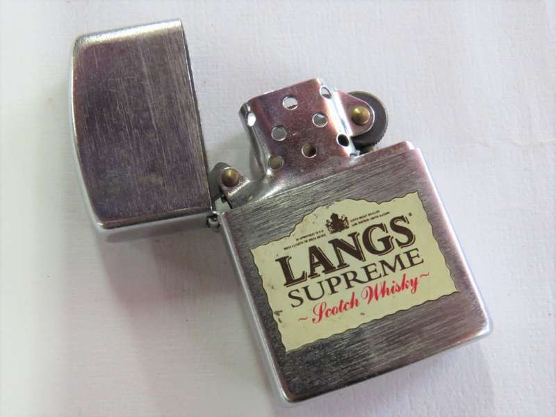Langs Supreme Scotch Whisky  pocket lighter