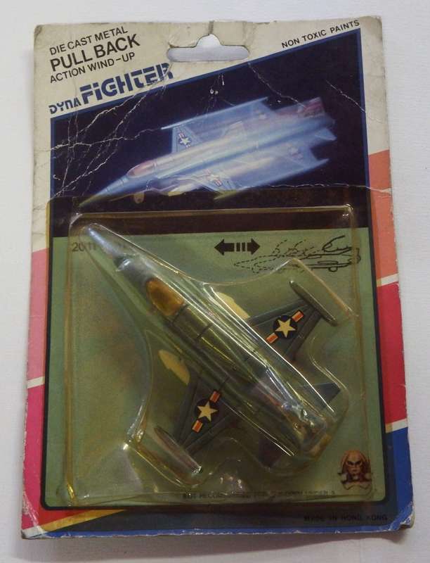 Dyna Fighter F-5A Freedom 1:175 scale model Jet - Pullback wind-up