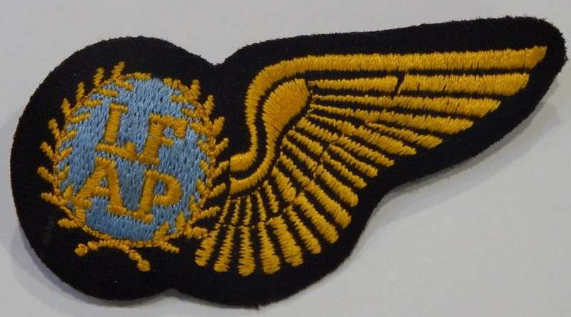 SA Air Force Air photographer cloth wing