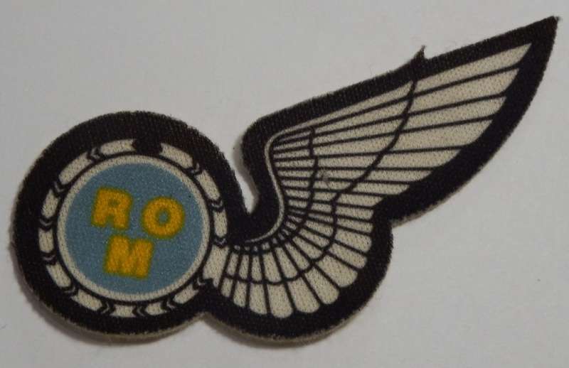 SA Air Force Radio Operator printed wing