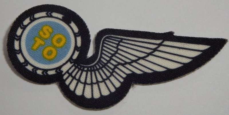 SA Air Force Towed Target Operator printed cloth wing