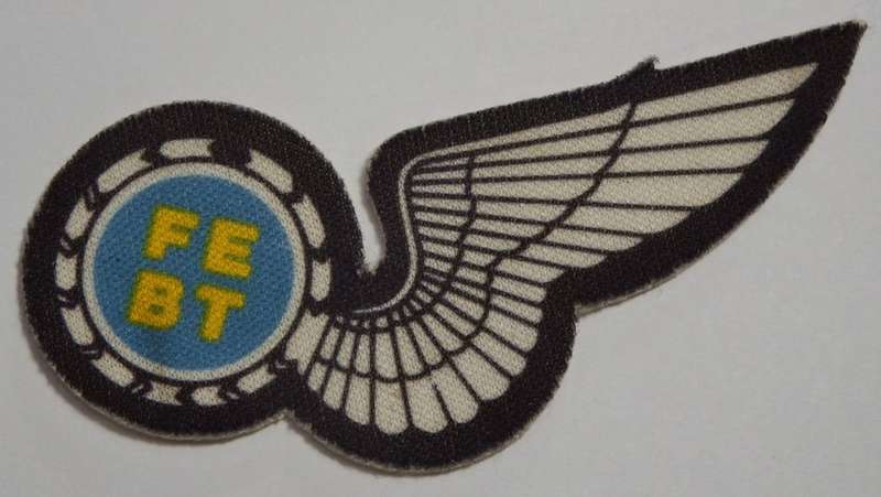 SA Air Force Flight Engineer printed cloth wing