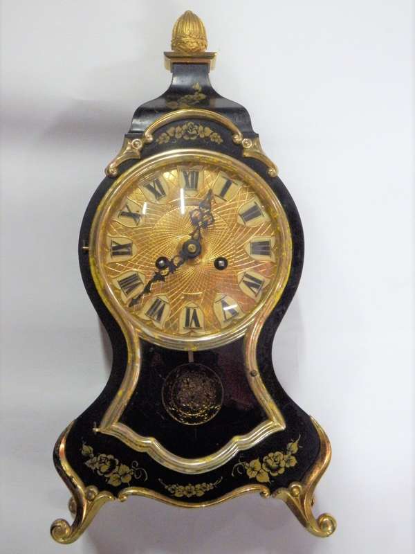 Beautiful vintage Schmidt 8 day mantle clock with bakelite case - Working with bell