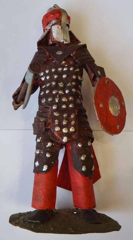 Handmade 15th Century Turks Moore metal soldier  - Very unique piece