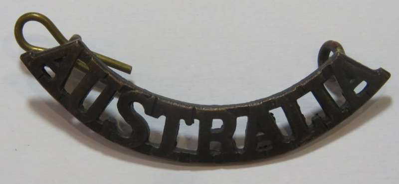 WW2 Australia shoulder title