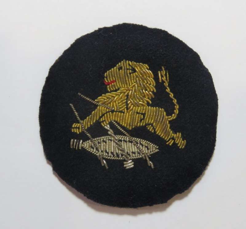 BSAP Woman Patrol officer cloth cap badge