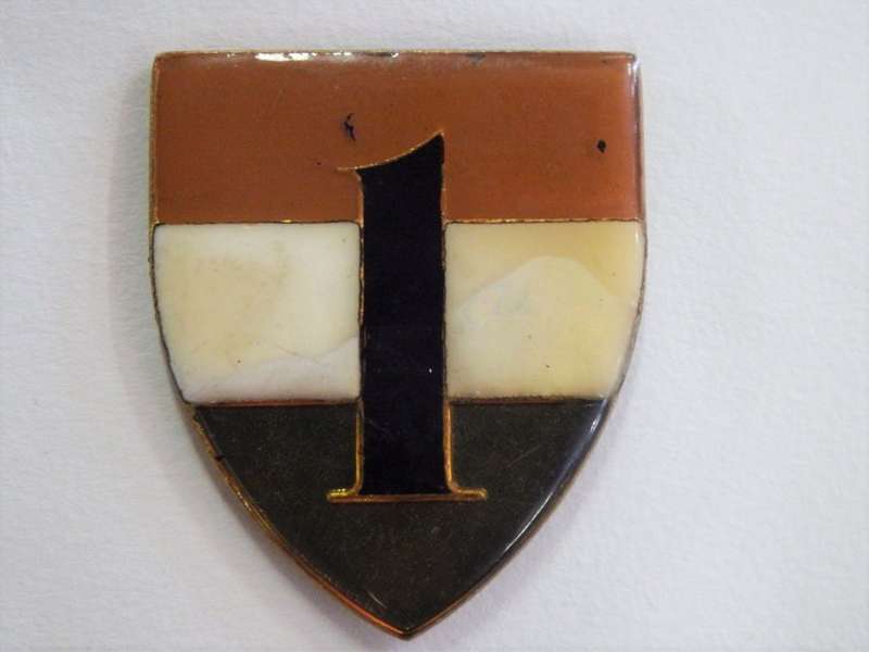 1 Transkei Defence Force shoulder flash - No pins