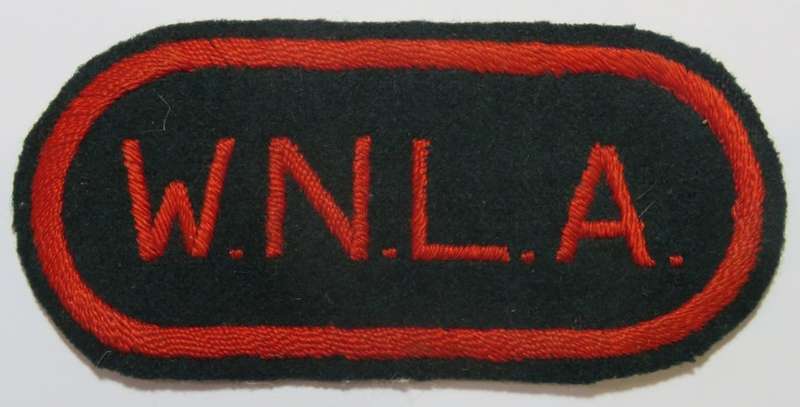 Vintage WNLA cloth badge - Witwatersrand Native Labour Association
