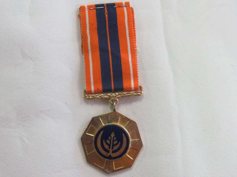 SADF Pro Patria Medal - #61481 - Swivel type