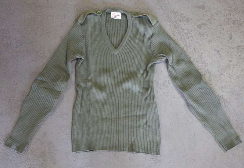 SWATF olive green casual wear jersey - Spencer Hey 1980 - Size large - Sizes in description below