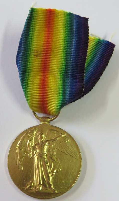 WW1 Victory medal of J.50952 W.C. Adams - Able Seamen Royal Navy