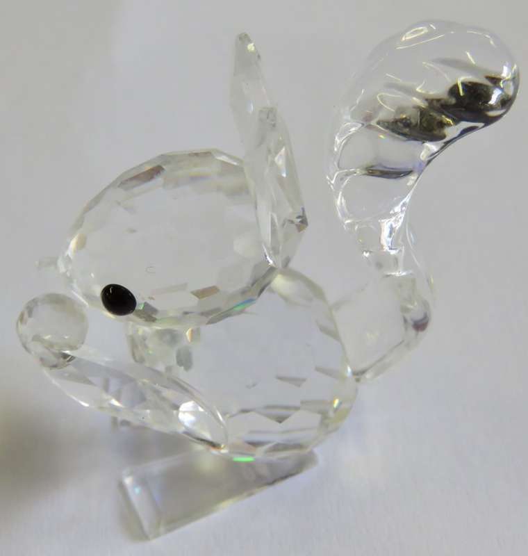 Vintage Swarovski squirrel figurine