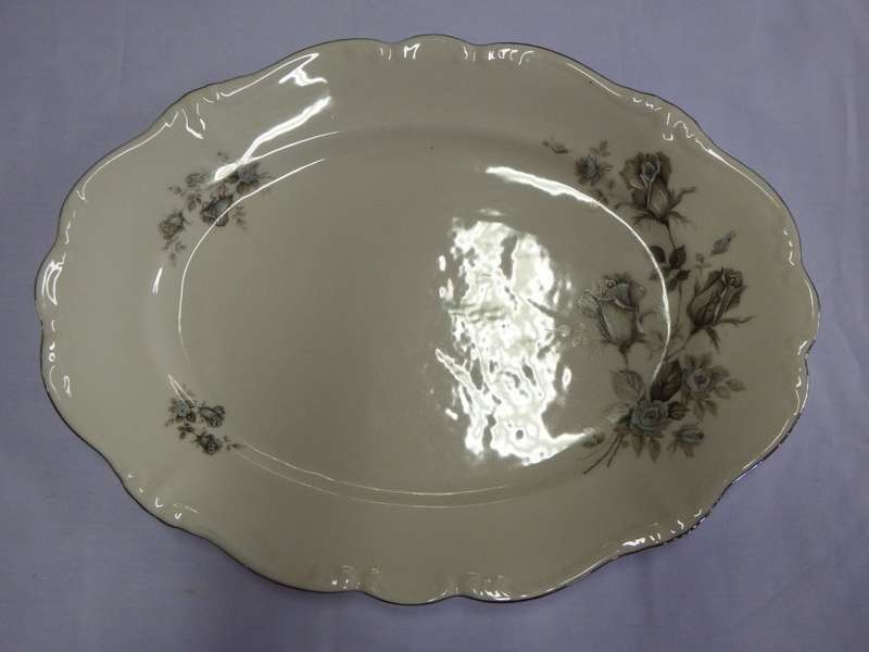 Vintage Huguenot fine china meat platter