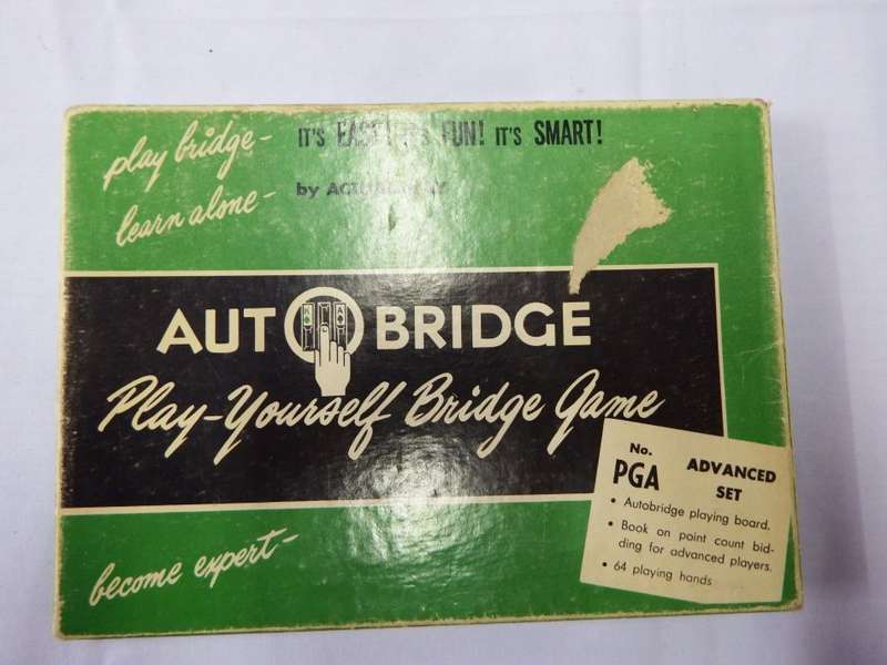 Vintage AutoBridge play yourself bridge game