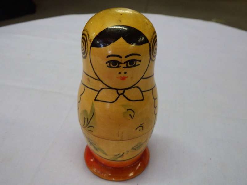 Russian Matryoshka wooden doll - 3 in 1