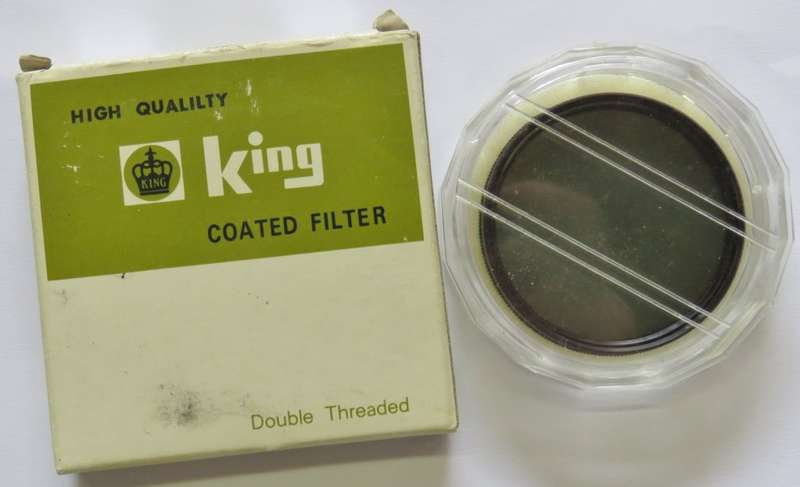 Vintage King Polarizer 52 mm lens filter