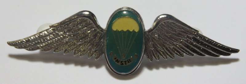 SA Parachute static line instructor wing