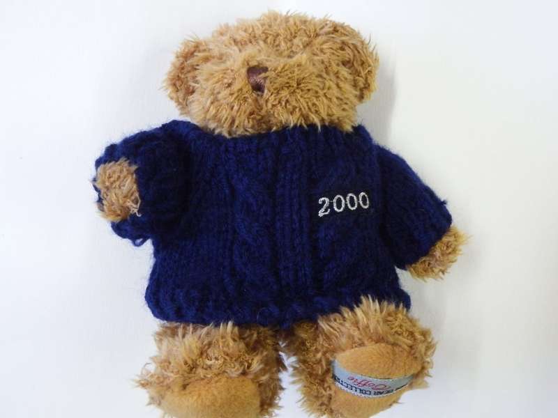 Vintage Mini Bear collection Toffie  2000 graduation jersey