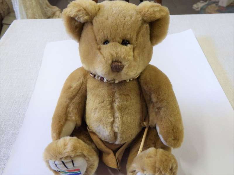 South African bushman teddy bear
