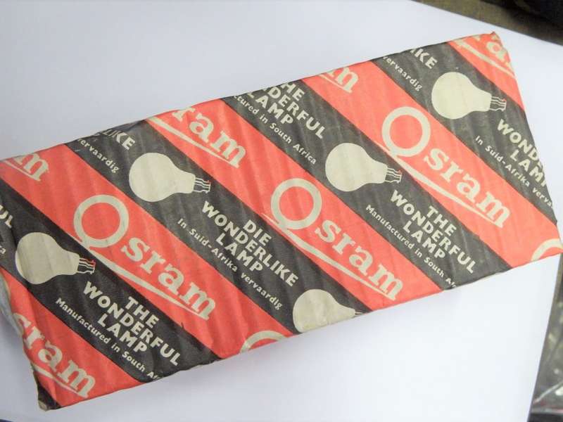 Osram Genuine vintage 200 W globe - Never used