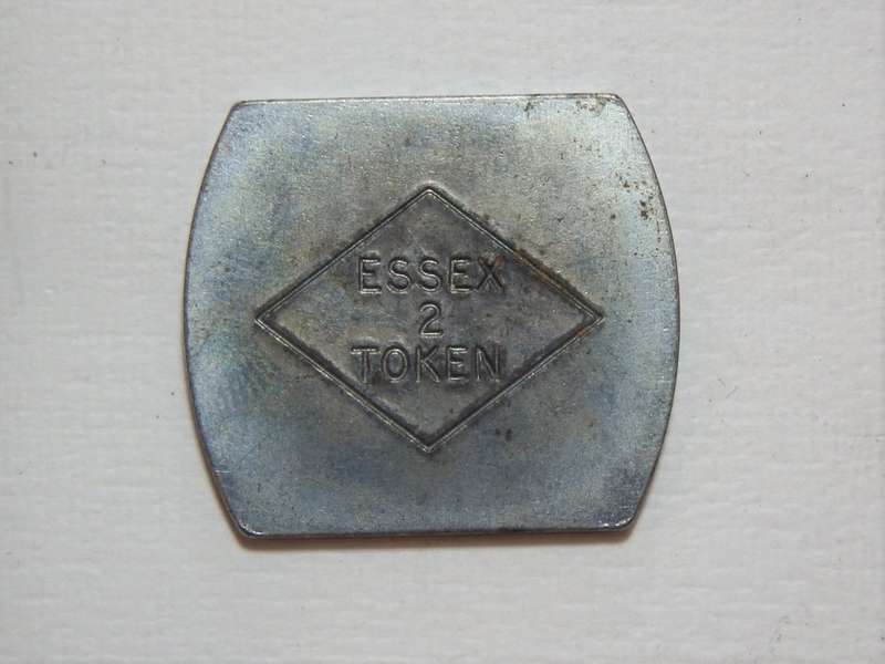 Essex 2 token (for car wash) MSCWT 300-B
