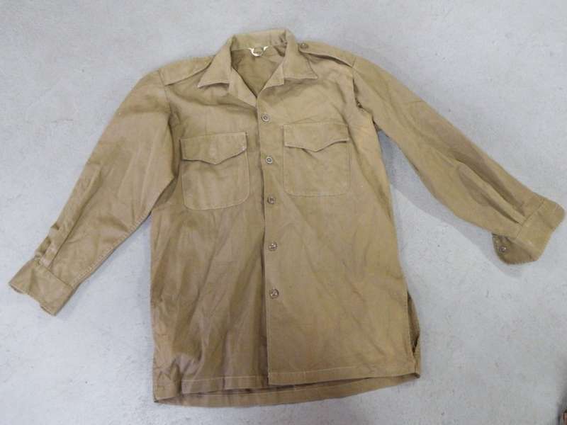 SADF Nutria long sleeve shirt -Total back length: 80cm, armpit to armpit: 55cm, armpit to cuff: 50cm