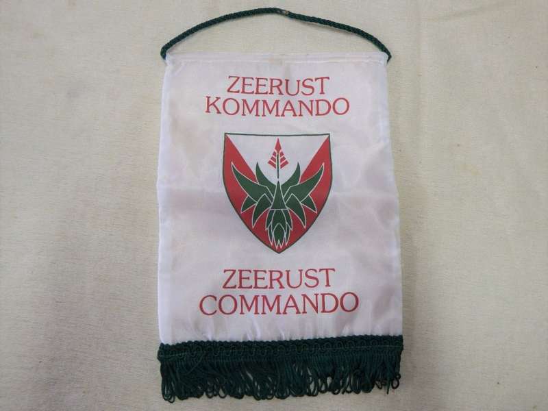 SADF Zeerust commando souvenir flag